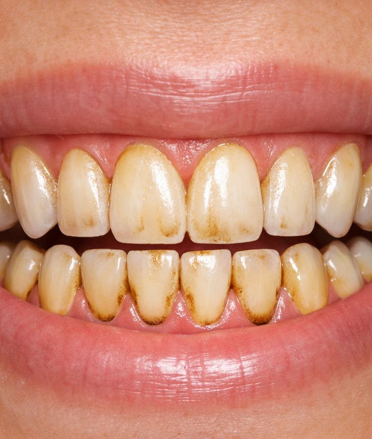 Before smile makeover